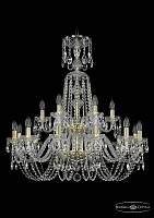 Люстра  Bohemia Ivele Crystal  арт. 1402/12+6/300/XL-91/2d/G