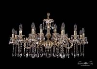 Люстра  Bohemia Ivele Crystal  арт. 1703/18/225+125/A/GW